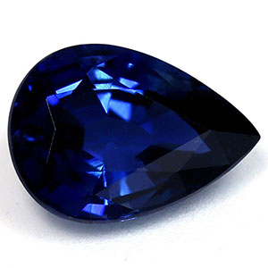 Sapphire Pear 0.94 carat Blue Photo