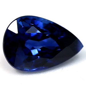 Sapphire Pear 0.94 carat Blue Photo