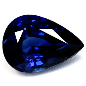 Sapphire Pear 0.97 carat Blue Photo