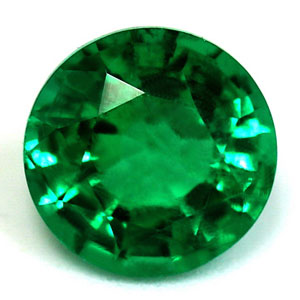 0.75 carat Round Emerald - Gemstone Thumbnail