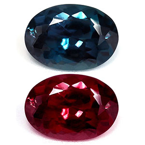 Alexandrite Oval 0.89 carat Green Photo