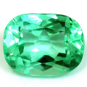 Emerald Cushion 1.28 carat Green Photo