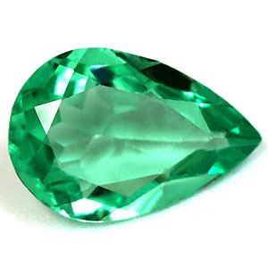 Emerald Pear 0.75 carat Green Photo
