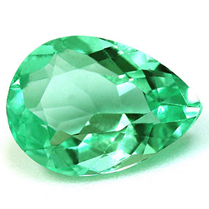 Emerald Pear 0.98 carat Green Photo