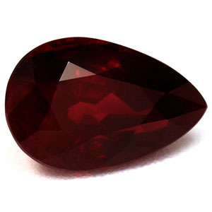 Ruby Pear 1.19 carat Red Photo