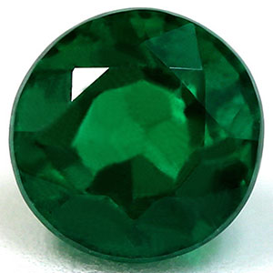 Emerald Round 0.66 carat Green Photo