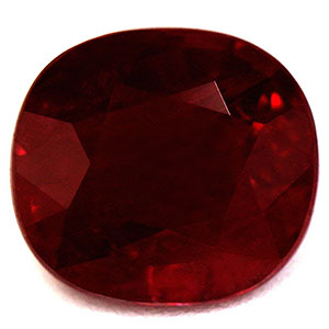 Ruby Cushion 1.28 carat Red Photo
