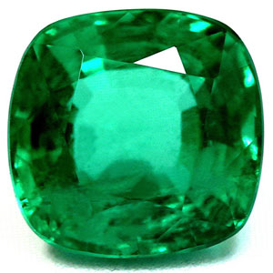 Emerald Cushion 2.83 carat Green Photo