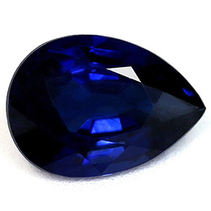 Sapphire Pear 0.81 carat Blue Photo