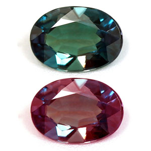 GIA 0.33 cts. Alexandrite Oval