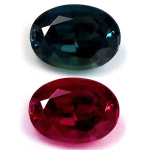 Alexandrite Oval 0.89 carat Green Photo