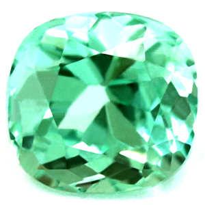 Emerald Cushion 0.56 carat Green Photo