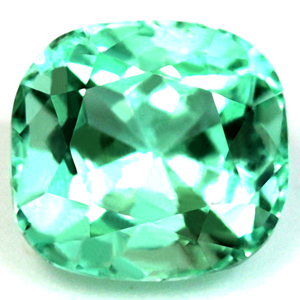 Emerald Cushion 0.53 carat Green Photo