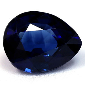 Sapphire Pear 1.22 carat Blue Photo