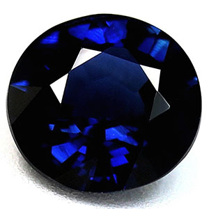 0.93 carat Round Sapphire - Gemstone Thumbnail