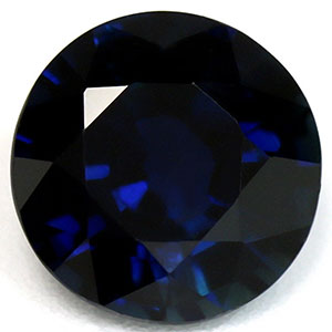 1.08 carat Round Sapphire - Gemstone Thumbnail