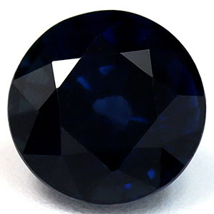 Sapphire Round 1.29 carat Blue Photo