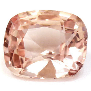Sapphire Cushion 0.93 carat Orange Pink Photo