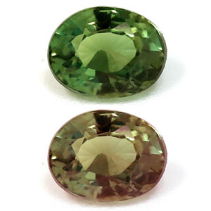 Alexandrite Oval 0.56 carat Green Photo