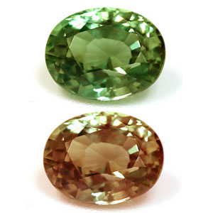 Alexandrite Oval 0.83 carat Green Photo