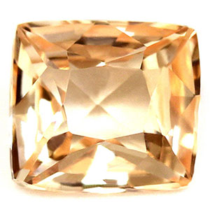 Sapphire Cushion 0.92 carat Orange Pink Photo