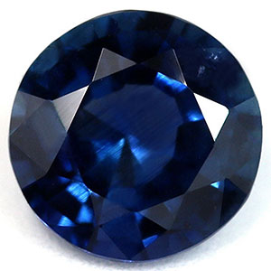 Sapphire Round 1.10 carat Blue Green Photo