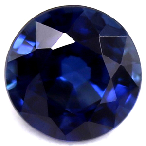 Sapphire Round 0.52 carat Blue Photo