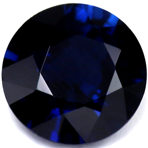 Sapphire Round 0.85 carat Blue Photo