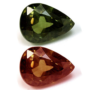 Alexandrite Pear 3.39 carat Green Photo