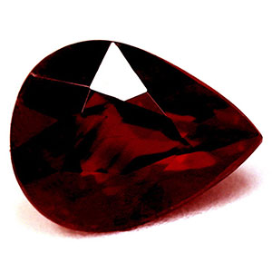 Ruby Pear 1.02 carat Red Photo