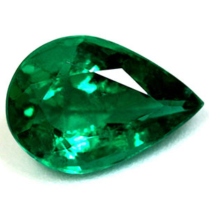 Emerald Pear 1.10 carat Green Photo