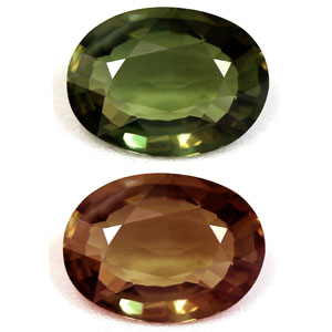 Alexandrite Oval 0.87 carat Green Photo