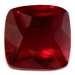 Ruby Cushion 2.18 carat Red Photo