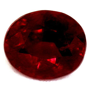 0.42 carat Oval Ruby - Gemstone Thumbnail