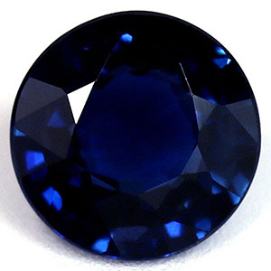 0.88 carat Round Sapphire - Gemstone Thumbnail