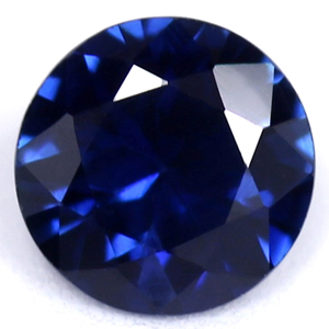 Sapphire Round 0.51 carat Blue Photo