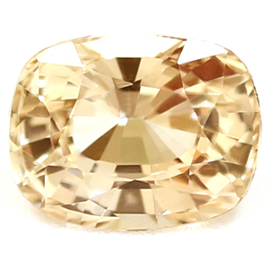 Sapphire Cushion 0.83 carat Orange Pink Photo