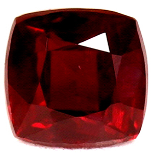 Ruby Cushion 0.62 carat Red Photo