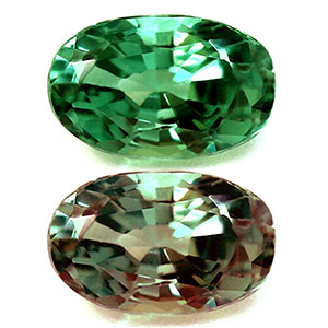 Alexandrite Oval 0.50 carat Green Photo