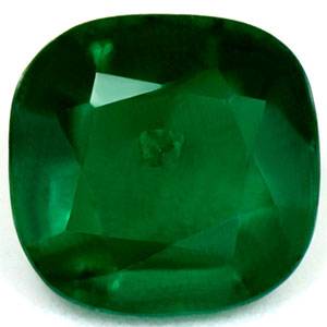 Emerald Cushion 0.64 carat Green Photo