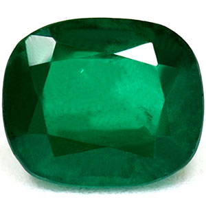 Emerald Cushion 0.70 carat Green Photo