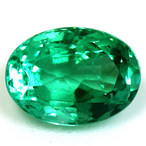 Emerald Oval 0.96 carat Green Photo