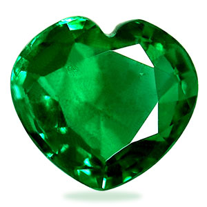 0.92 carat Heart Emerald - Gemstone Thumbnail