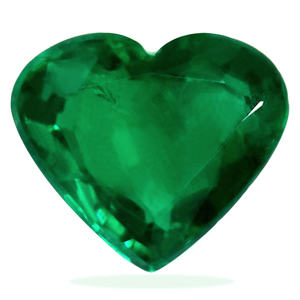 1.12 carat Heart Emerald - Gemstone Thumbnail