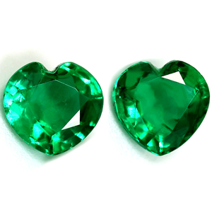 0.69 carat Heart Emerald - Gemstone Thumbnail