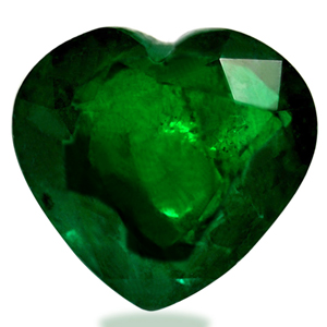 1.14 carat Heart Emerald - Gemstone Thumbnail