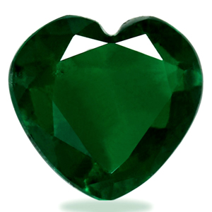 0.72 carat Heart Emerald - Gemstone Thumbnail