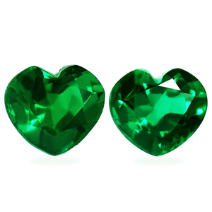 0.76 carat Heart Emerald - Gemstone Thumbnail