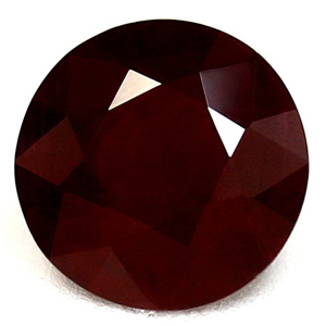 Ruby Round 0.69 carat Red Photo