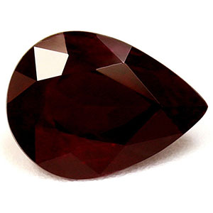 Ruby Pear 1.10 carat Red Photo